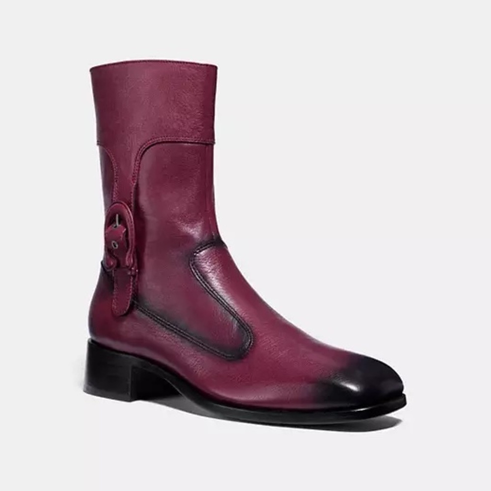 COACH SIGNATURE BUCKLE BOOT US9D EUR 42